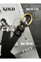 2-Pack Lust Classic Patterned Women's Antique Gold Buckle Belt Jacket Belt Dress Belt Trouser Belt - 4
