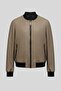 Zippered Metallic Textured Oversized Jacket - 4