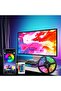YU WELL 5m RGB LED Strip Light with Bluetooth App & Remote (RGB+Remote+APP)