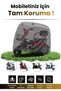 Gray Single Seat 3 Wheel Moped Tarpaulin, Electric Motorcycle Tarpaulin - 2