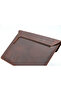 Handcrafted Genuine Leather Laptop Sleeve | 14-inch Velvet Lined Portfolio Case - 4