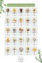 18-Piece Storage Container Set with Gift Tag / 6x1.2 l-12x0.5 l. - 4