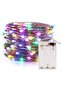YU WELL Fairy String Lights - 16.5ft/5m, 50 LED, Battery Operated, Multi-Color