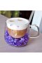 Decorative hydrangea thermos cup – 180 ml - 4