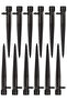 Full Circle Adjustable Bubbler Stake - 12-Inch (12 Pack)