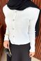 Mersery Cardigan Ecru 7027 - 7