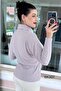 Degaje Yaka Ribbed Knit Yumoş Bluz 6K307 - 2