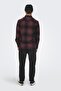 22022446 Onssoll Ls Check Shirt Men's Shirt Tawny Port - 4