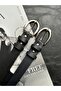 2-Pack Lust Classic Patterned Women's Silver Buckle Belt Jacket Belt Dress Belt Trouser Belt
