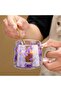 Decorative hydrangea thermos cup – 180 ml - 5