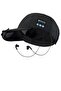 Music Hat Bluetooth Earbud 2-in-1 Wireless Sport Cap - Black - 2