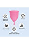 Menstrual Cup LARGE (Transparent) - 4