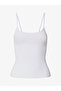 Women's Black and White Skin Color Cotton Soft Thin Strap Tank Top (3 Pieces) - 5