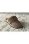 Women's House Slippers with Furry Inside, Stone Pattern and Non-Slip Sole - 2