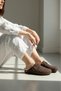Anatomical Cork Sole Genuine Sheepskin Sole Unisex Felt Home Slippers with Arch Support - 4