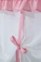 Country Style Pot Curtain Double Ruffled - Compatible with Curtain Rod and Rustic - 6