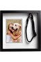 Pet Collar Keepsake Picture Frame - Memorial Pet Frame, Black