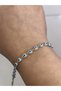 Nazar bead eye model blue gold detailled xuping steel bracelet