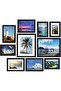 10-Pack Picture Frames Set (8x10,5x7,4x6) Black