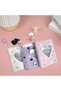 3 Inch Mini Photo Album - Heart Hollow, 40 Pockets (Purple Black Cat) - 5