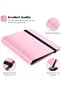 160-Pocket Mini Photo Album with 50 Stickers (Pink) - 6