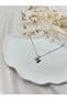 Silver Color Star Stone Heart Necklace – Elegant, Modern and Stylish Design Everyday Wear Necklace - 2
