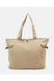 Women Beige Shoulder Bag - 2