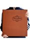 Photo Album Leather Personalized DIY Magnetic Self-Stick 3x5–8x10 (Brown)
