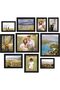 10 Pack Black Photo Frame Collage Set (8x10,5x7,4x6)