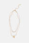 Women Gold Embellished Necklace