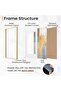 Aluminum A3 Picture Frame Set of 4 (Gold) - 3