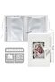 Photo Album 4x6, 100 Pockets, Linen Cover Top-Loader Vertical (White) - 5