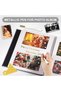 Self-Adhesive Scrapbook Photo Album for 4x6, 5x7, 8x10 - 20 Sheets (40 Pages), Linen Cover, - 6