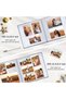 Large Self-Adhesive Photo Album 40 Pages (Linen Cover), 28 x 27 cm (Beige) - 2