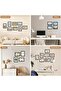 5x7 Photo Frames, 5-Pack Black - Wall & Tabletop Picture Frames - 7
