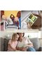 Photo Album 4x6, 100 Pockets Linen Cover with Round Window, Beige - 6
