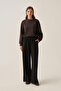 Cotton Wide-Leg Sweatpants