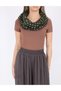 Circular scarf, Green