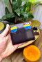 Enra Brown-Tan Genuine Leather Card Holder Wallet Is Stylish and Convenient - 3