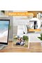 Acrylic Double-Sided Magnetic Photo Frames, 4 x 6 (15x10 cm), Clear, 4-Pack - 5