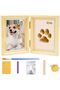 Paw Print Kit with Picture Frame & Imprint Clay - Natural