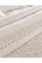 Maveray Double Size 100% Cotton Bedspread Set - Ecru - 7