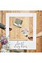 Best Day Ever Giant Wedding Polaroid Photo Frame Backdrop - Rustic Grey, 72x60 cm