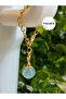 Letter a Blue Thermos Compatible Accessory/Letter Thermos Charm/Letter Thermos Bag Ornament