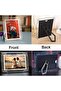 2-Pack 3.5x5 in High-Definition Glass Picture Frames (Silver) - 2