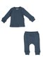 Gots Certified 100% Cotton Organic Baby 2-Piece Set Long Sleeve Bottom Top 2-Piece Set Newborn-3 Years - 3