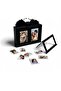 Rotating Photo Frame for Polaroid Instant Photos (Holds 12-24) Black & White Tabletop
