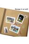 7x7 Inch DIY Scrapbook Album, Hardcover Kraft Paper Photo Memory Book with 20 Sheets - 2