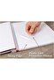 Large Linen Self-Adhesive Photo Album Scrapbook, 28 x 27 cm (grey) - 2
