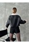 Women's Black Cropped Leather Coat – Fur Lined, Nubuck Collar Jacket - 5